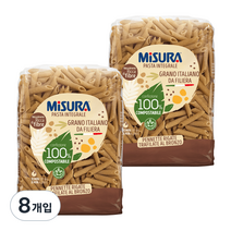 미주라 통밀펜네떼, 500g, 8개