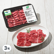 미트엔조이 호주산 곡물비육 소고기 토시살 구이용 (냉장), 300g, 3개