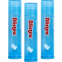 블리스텍스 센시티브 립밤 4.25g, 무향, 3개