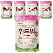 파스퇴르 위드맘 제왕 1단계, 5개, 750g