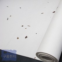 자연향 닥피 한지벽지 롤타입, 흰색