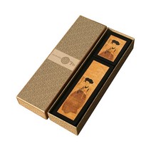 한지칠기 명함함 & 필함 세트 풍속화, 신윤복 미인도