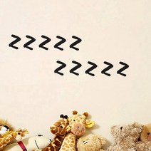 1AM 이니셜 스티커 진회색 Z 10개입, 중, 2세트