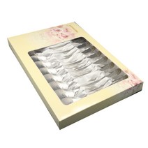 해피푸드 레이져 수저 세트, 실버, 10개입