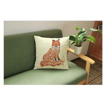 폭스 일러스트 쿠션커버B SET