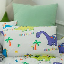 보떼하우스 인견 솜 유아 베개, 공룡