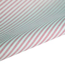 르우홈 멜란지 스트라이프 패브릭원단 핑크, 1개