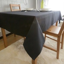 바이지미 베이스 테이블보, 차콜, 6인 (110 x 200cm)
