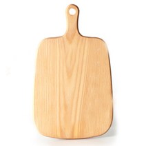 블럭마트 사각 손잡이 나무트레이, 혼합 색상, 1개