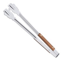 트라몬티나 숯 집게 우드핸들 26467, 천연나무 색상