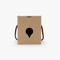 병도매닷컴 250ml 더치볼 전용 박스 크라프트 박스, 더치볼박스-1P, 10개입