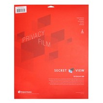 시크릿뷰 프라이버시 정보보호 필름 W형, 23in, 1개