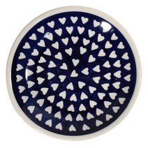 자크라디 블루하트 버터 펫 디시 1358-1044, 혼합 색상, 1개