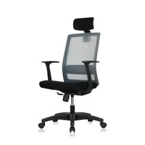 베스툴 팝 블랙 헤드형 메쉬체어, 블루