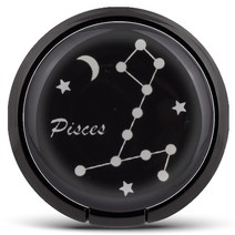 인투엠 야광 별자리 스마트링 물고기자리, 블랙, 1개, 1개