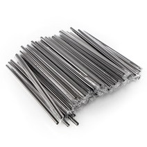 티나피크닉 개별포장 검정 빨대, 500개, 1개입