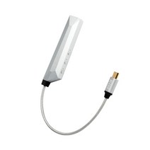 넥슘 Aqua micro USB 휴대용 헤드폰 앰프 Android, White Silver