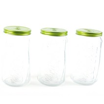 파사바체 코카콜라 유리 밀페용기 그린 3p, 1000ml, 1개