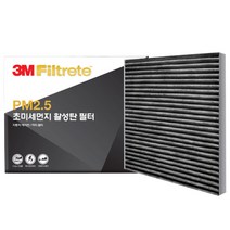 3M PM2.5 초미세먼지 활성탄 필터, F6277, 1개