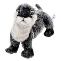 한사토이 5679번 수달5 봉제인형, 16cm, 혼합 색상