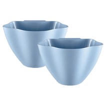 아리코 걸이식 플라워 쓰레기통 2p, 블루