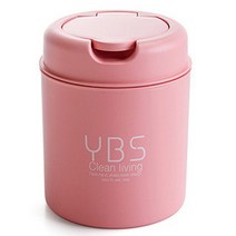 리버그린 원터치 미니휴지통, 핑크, 1개