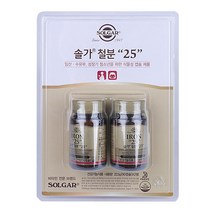 솔가 철분 25, 2개입, 22.5g