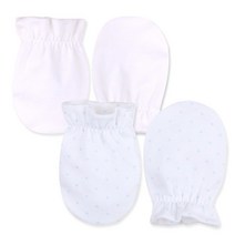 오가닉붐 베이직 + 블루 도뜨 손싸개 세트 사계절