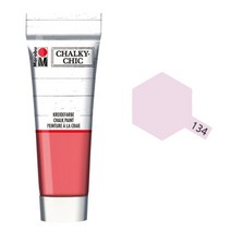 마라부 처키칙 빈티지 페인트 TUBE 100ml, 134 powder pink