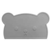 더우드랜드 르디테일 미뇽 곰 이유식매트, 그레이