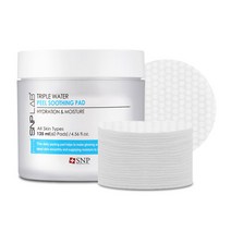 에스엔피 LAB+ 트리플 워터 필 수딩 필링패드, 135ml, 1개