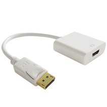 대원티엠티 디스플레이포트 to HDMI 컨버터 15cm, DW-SMT05