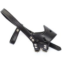 제제펫 가죽 애견 짖음방지 입마개 G310PDTM XL, G310PDTM008, 1개