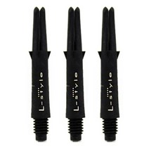 Lstyle 다트 샤프트 락 Straight 카본 190mm, 3개입