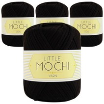 실바람 리틀모찌 4p 뜨개실, 21검정