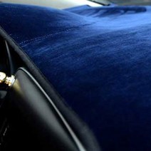 어바인클래스 벨벳 논슬립 미드나잇 블루 시리즈 대쉬보드커버 + 더스트 백, 현대 아반떼AD (센터 무), 블루 + 블랙