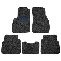 순수카매트 코일 일반형 올블랙 현대, 구 싼타페 2000.6~2005.11 (5P)