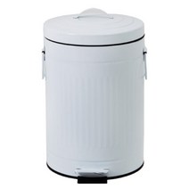 오션웰라이프 클래식 러브 빈 휴지통 20L, 화이트, 1개