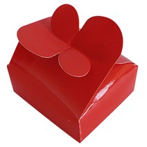 티나피크닉 네잎 클로버 클로징 빨강 포장상자, 10개입