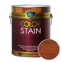 노루페인트 올뉴 칼라스테인 페인트 3.5L, 월넛1