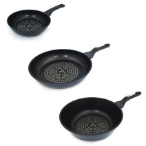 코코렉스 다이아몬드 코팅 인덕션 후라이팬 다크블루 20cm + 28cm + 궁중팬 다크블루 28cm 세트, 1세트