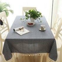 이코디 티벨로프 TC 테이블 보, 네이비, 135 x 135 cm