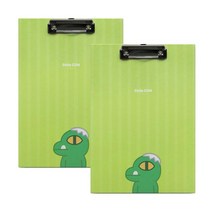 카카오프렌즈 리틀프렌즈 A4 클립보드, 리틀 콘, 2개입