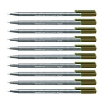 스테들러 트리플러스 화인라이너 334 수성펜 0.3mm, 57, 10개입