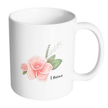 핸드팩토리 브릴리언트플라워 아이빌리브 머그컵, 내부 화이트, 1개