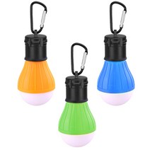 블럭마트 LED 캠핑전등 고리형, 랜덤 발송, 3개입