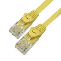 라인업시스템 UTP CAT5.E 다이렉트 랜 케이블 30M, 옐로우, 1개
