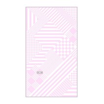 네일스케치 드라이 데칼, D.139 스퀘어 스트라이프 화이트, 1ea