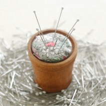 해피베어스 화이트볼 시침핀 3.3cm, 혼합색상, 2팩