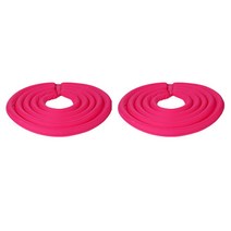 아리코 Dr.Mini 반려동물 소프트 폼 넥가드 로즈레드 M, 49g, 2개